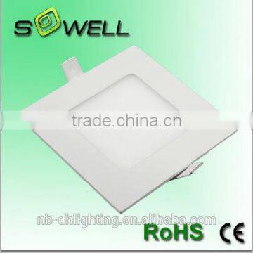 Hot sales LED Square Panel lights ,85-265V 4W 2835SMD 3000K LED Square panel lights