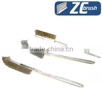 scratch brush /brass wire knife brush /stainless steel wire steel brush