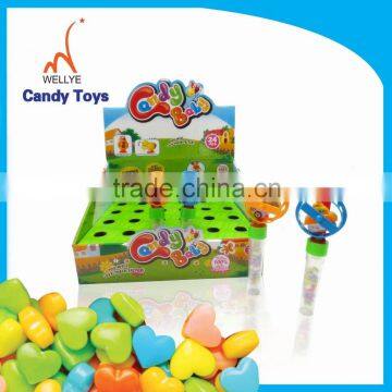 Small wind up car candy toy for promotion toy