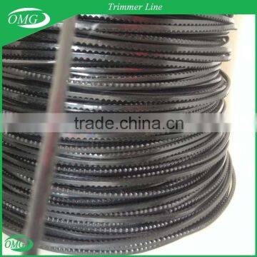 High Quality 3.5mm x 3LB Shark Saw Nylon Trimmer Line For Brush Cutter Trimmer Head