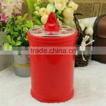 flameless plastic lED candle christmas vners for holiday decoration