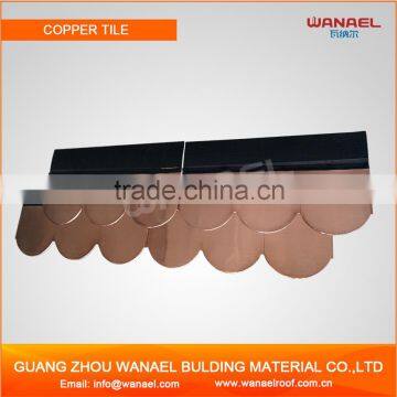 Best Building Materials Wanael 4 Tab Copper Asphalt Roofing Shingles photo-2