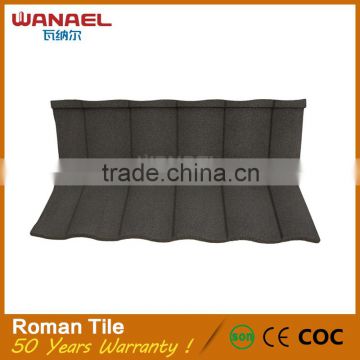 Wanael Roman roof tile patented technology and one stop service aluminium roof rack tile