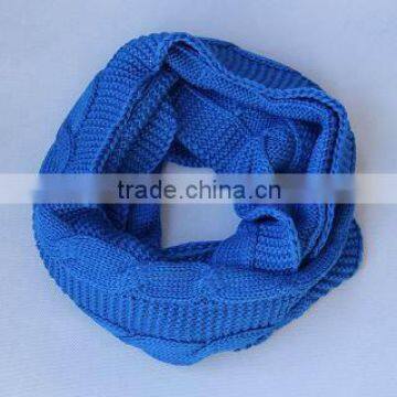 Very Fashion Cable knitted Neck Round Scarves