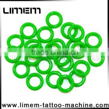 Green Color Tattoo Machine Silicone O Ring Mixed Colors High Quality Best Shock Absorption