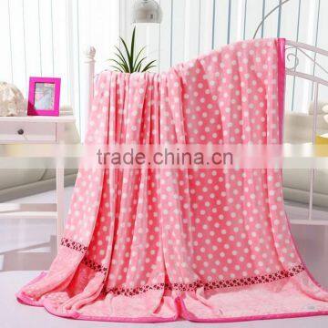 Cheap wholesale polar fleece blanket