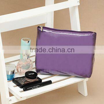 Fashion Travel Cosmetic Bag for Women with Metal Accessories