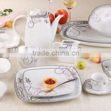 2014 hot-sale unbreakable ceramic dinnerware set