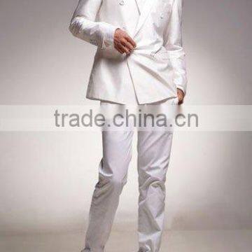 top sale new designer 2011 couture white groom wedding tuxedo GS-014