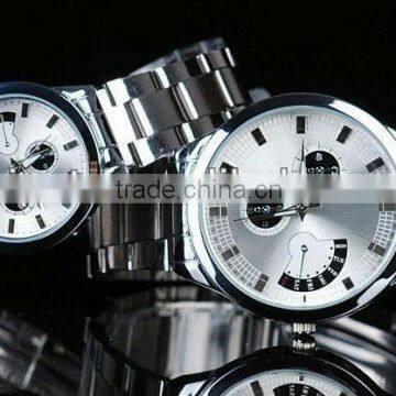 Promotion Gifts brand watch, lovers watches, Stainless Steel Men Watches