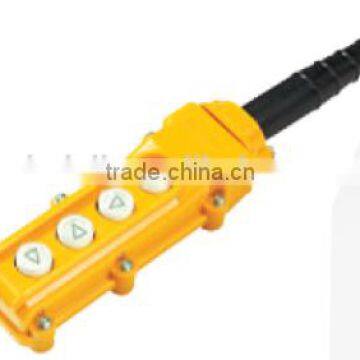 high quality waterproof lifting push button control switch station for crane XCD-62