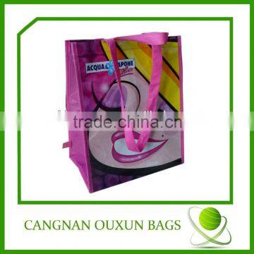 Colorful non woven rose laminated bag