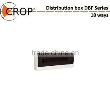 Flush mounting 18 ways ABS junction box DBF series IP40