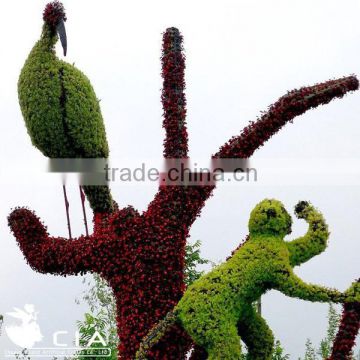 Remarkable artificial green sculpture garden plants topiary