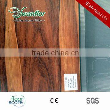 Interlocking PVC Tile Flooring With Hidden Joint Bevel Edge