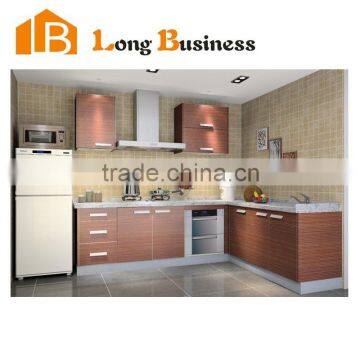 LB-JL1127 High glossy lacquer melamine cabinets kitchen price for modern kitchen designs