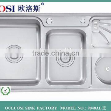 Foshan Pearl Sand Finish Mini Kitchen Sink 9848AL photo-2