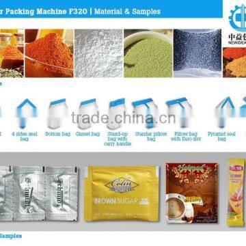 ND-F320 3/4 Sides Sealing Back Sealing High Quality Automatic Rotary Cement Packing Machine