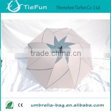 27 inch x 8k manual open fibreglass umbrella sun fan umbrella