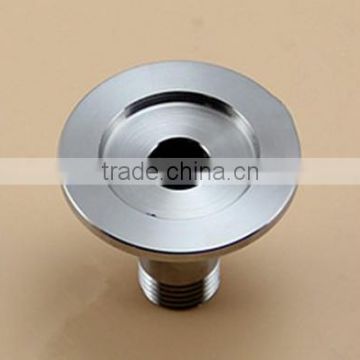 Sanitary vacuum stainless steel flange pipe fittings with male thread