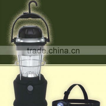 LED Dynamo lantern, LED camping light, wind-up, crank lighting