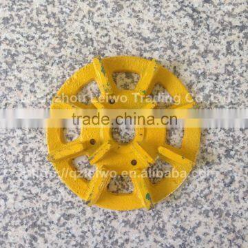 Metal Bond Grinding Disc 8 inch Rough Grinding Fast Cutting Granite Slab Stone Polishing Machine Consumable Abrasive Grit 200
