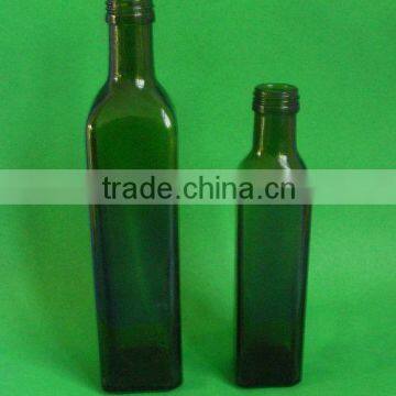 500ml square olive oil glass bottle