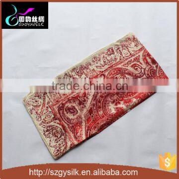 New Product Factory Direct Ladies Twill Silk Scarf Custom Printing photo-5