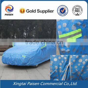 Aluminum Film, Outer PEVA Rain Car Cover / Polyster Car Cover for Winter/ Winter Snow Auto Cover photo-4