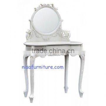 WHITE VINTAGE FRENCH STYLE DRESSING TABLE NDT05