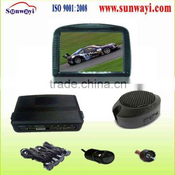 3.5" TFT monitor car alarm system