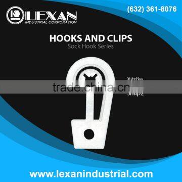 Hook with Snap 2 - Plastic Sock Hook (Philippines)