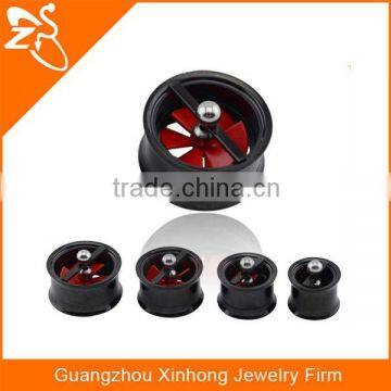 TP01166 flesh tunnel fan ear plug jewelry wholesale jewelry