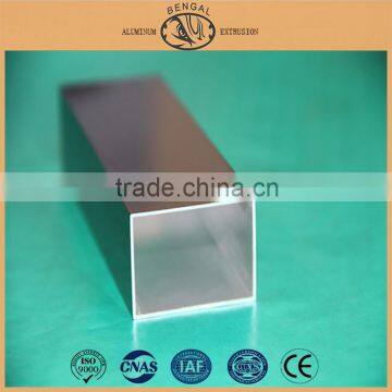 Aluminum Alloy Square Tubes , Extruded Aluminum Square Tube