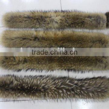 2016 Natural Fur Collar/ Winter Raccoon Fur Collar Coat