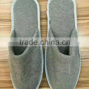 Factory OEM Disposable Hot Sale Luxury barthroom Nap Cloth/Terry Hotel Slippers