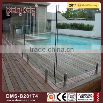 2016 swimming pool glass panels / led glass panel