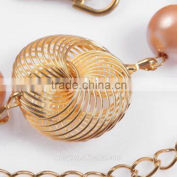 Pearl Decorative Chain/ Metal Chain Making photo-3