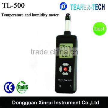 High accuracy protable humidity temperature meter (TL-500) for refrigerator with large LCD