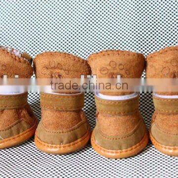 Velure dog shoes