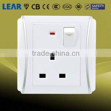 N6 Series Wall Switch 13A 1 gang switched socket