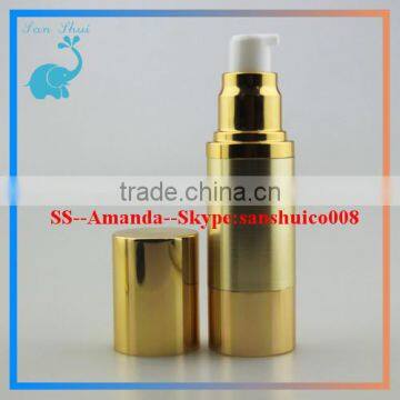 top popular Cosmetic packing airless bottle airless serum bottle