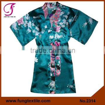 Fung 2314 Children SPA Robe Kimono Wrap Robe                        
                                                Quality Choice