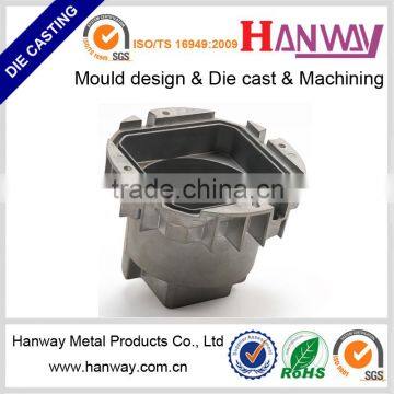 OEM custom aluminum die casting sand blasting CNC machining solar led street light housing