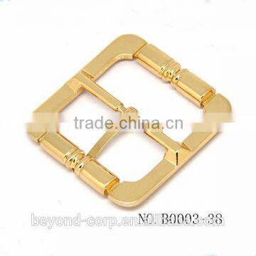 Hot Selling Elegant Gold Surface Coating Pin Bar Buckle for Belt Handbag photo-2