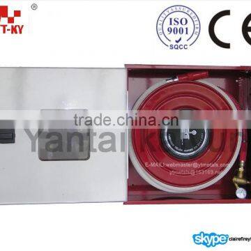 Steel Fire Hose Reel Cabinet with Polyester or PVC Hose