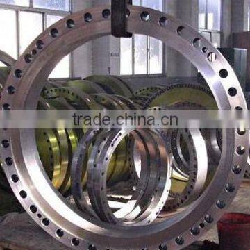 large wind tower flange