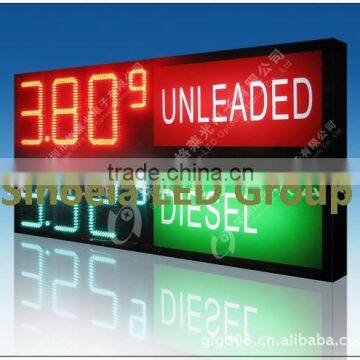 Gas Station Price Sign 8 Inch Segment Display LED