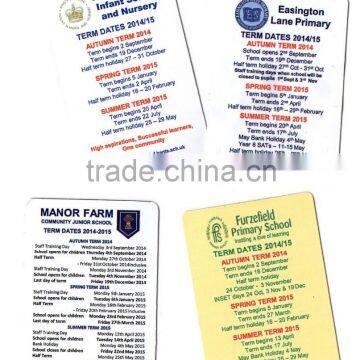 Customized advertisement removable fridge magnet