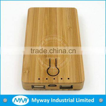 Hot selling wood power bank,usb power bank battery charger,4000mah custom power bank charger